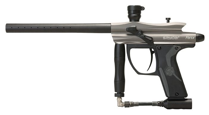 New Kingman Spyder Fenix Pro Player Pack Paintball Marker   Grey 