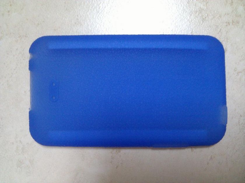 iPod Touch Silicone Case 2G 3G iTouch 2nd 3rd Gen Blue  