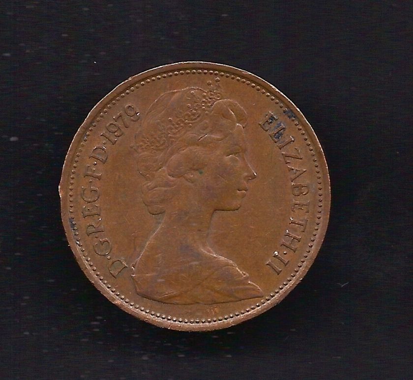 UK Great Britain 2 New Pence 1979 Coin KM # 916 Lot U8  