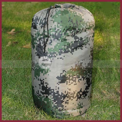   Camping Sleeping Bag 5 ~ 15 Degree Disruptive Pattern 290T Army Green