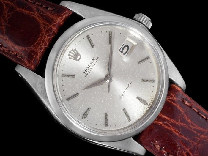 1964 ROLEX MENS VINTAGE OYSTERDATE DATE   STAINLESS STEEL  