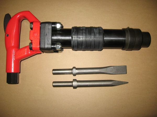 Pneumatic Air 4 Bolt Chipping Hammer CH4RRD +2 Bits  