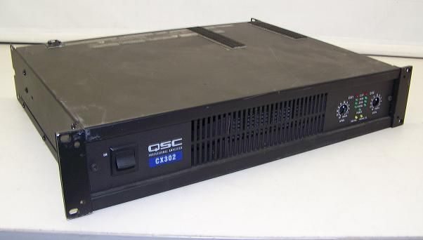 QSC CX302 PROFESSIONAL POWER AMPLIFIER  