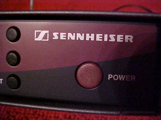 SENNHEISER EW100G2 RECEIVER w/ANTENNAS  