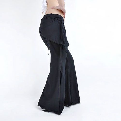 Tribal Belly Dance Pants Bottom Costume Black  