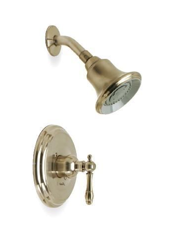 PREMIER BRUSHED NICKEL ANTIQUE STYLE SINGLE HANDLE BATHROOM SHOWER 