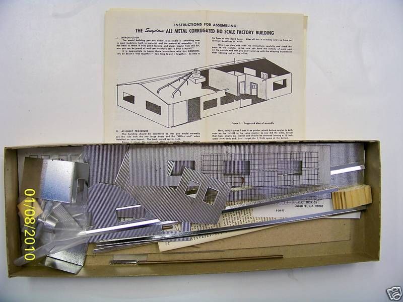 SUYDAM BUILDING KIT HO U/A FURNITURE FACTORY KIT #1  