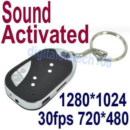 new recorder video spy car keychain camera DVR PC Cam  