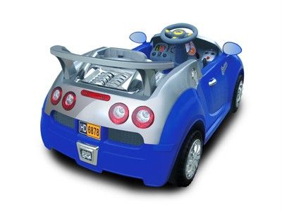 Kids Bugotti Ride On Wireless Radio Remote Control Wheels Power Car 