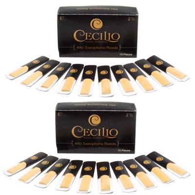 Clarinet Alto Soprano Tenor Saxophone Reeds 2.5 Qty 20  