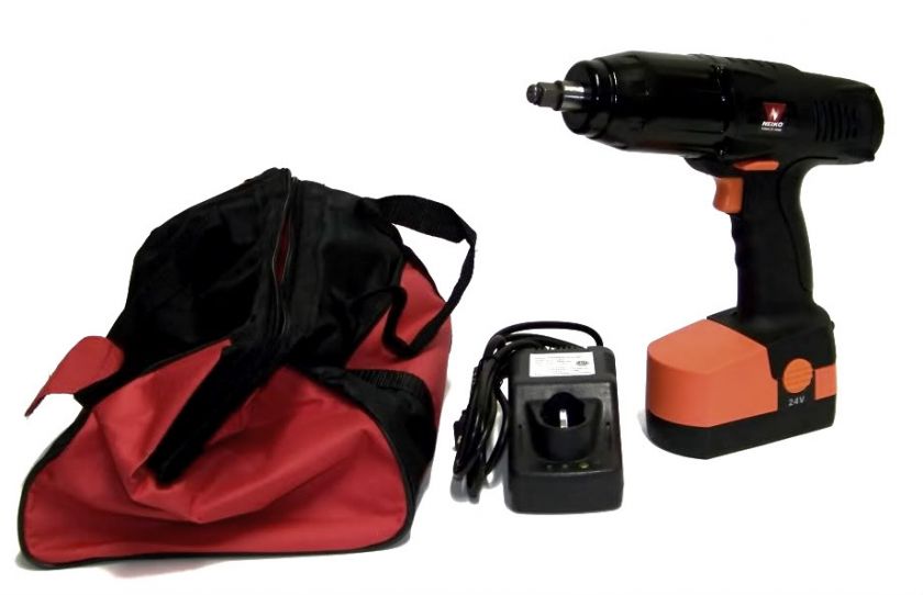 24 V CORDLESS IMPACT WRENCH 350 FT/LB POWER TOOL  