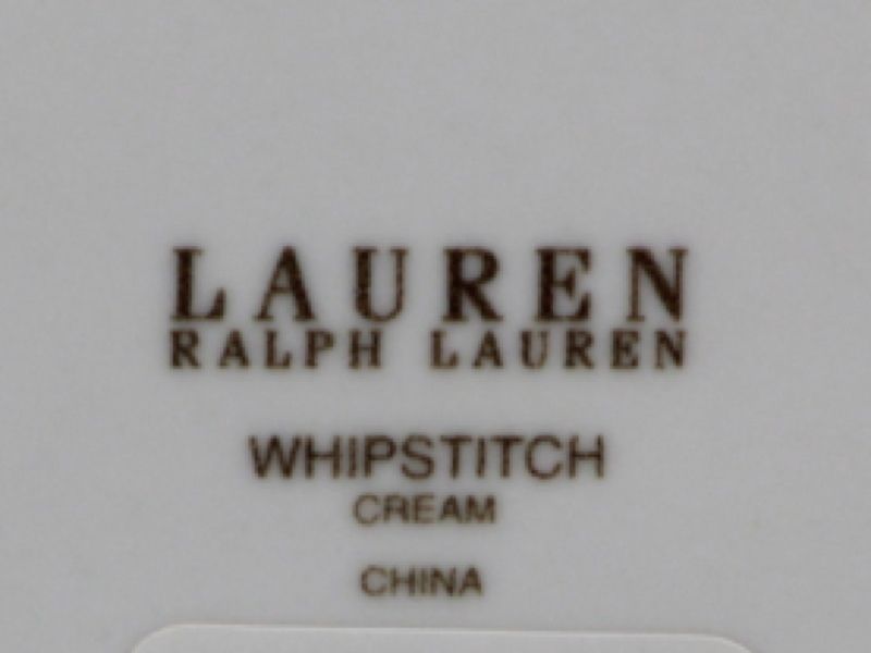 RALPH LAUREN WHIPSTITCH CREAM China Medium Mug #2  