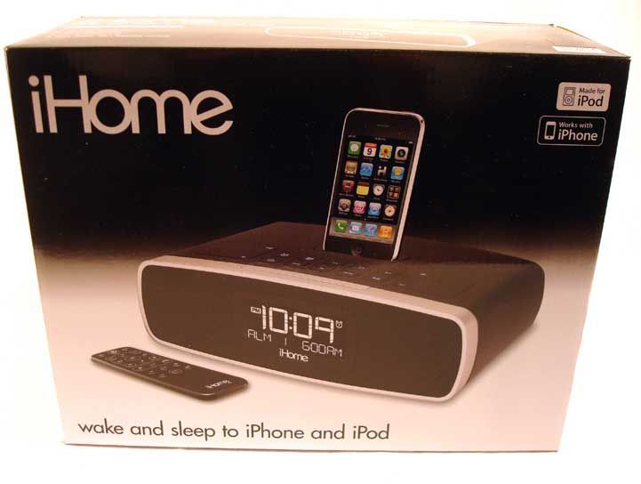 NEW iHome iP90BZ iPhone iPod Dual Alarm Clock Dock L@@K Touch  
