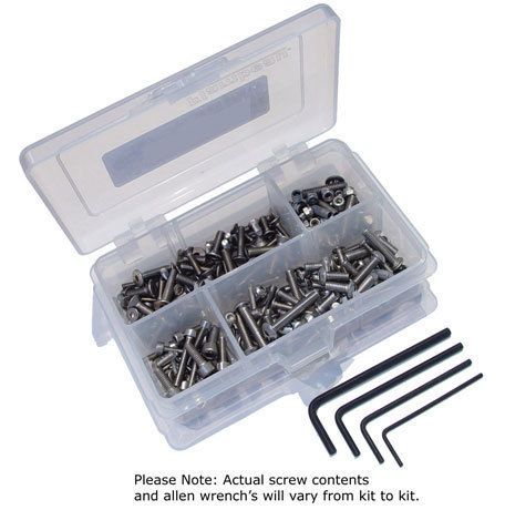 TRAXXAS S MAXX RC SCREWZ SCREW SET STAINLESS STEEL TRA013  