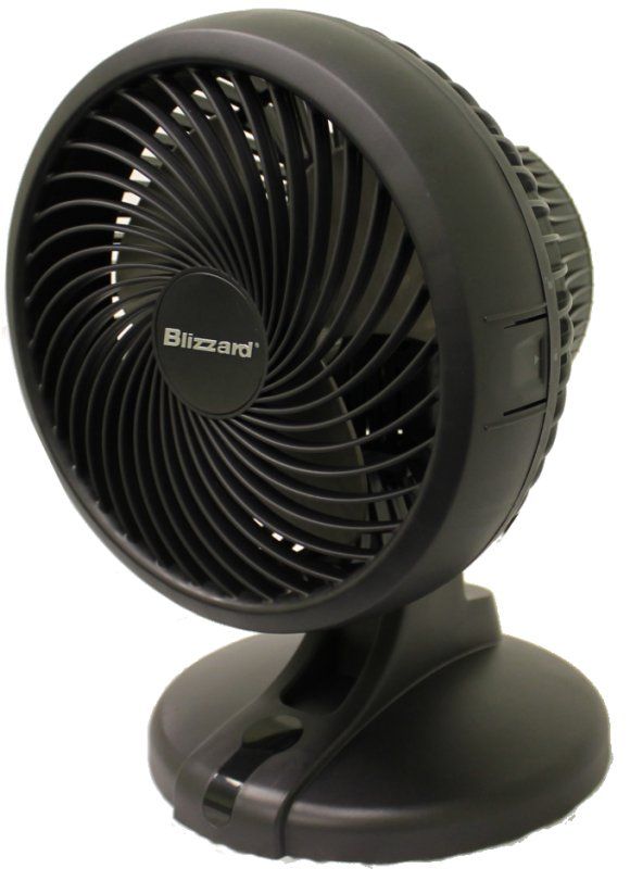 NEW Holmes HAOF910 Blizzard Table Fan Oscillating with Removable Grill 