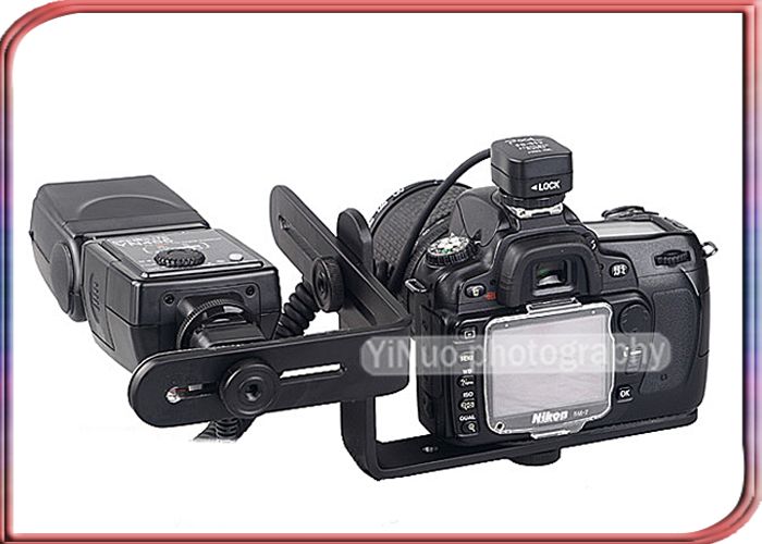 Adjustable Multi Angle Camera Flash Brackets L Brackets  