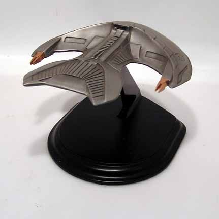 Star Trek Franklin Mint Ferengi Marauder Pewter Ship  