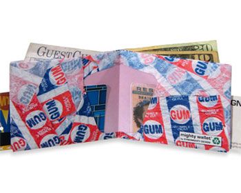 NEW* Tyvek BUBBLE GUM Mighty DINOMIGHTY WALLET bi fold  