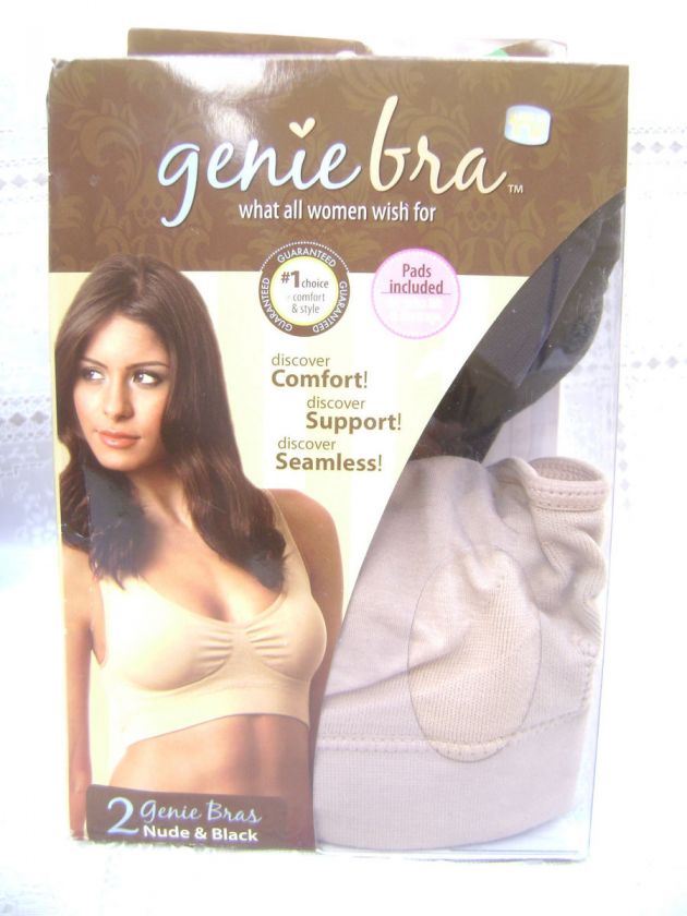 ONE* Genuine Genie Bra with Pads XS Small Medium Large XL S M L 