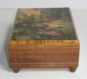 REUGE SWISS MUSIC/JEWELRY BOX PLAYS DR ZHIVAGO LARAS T  