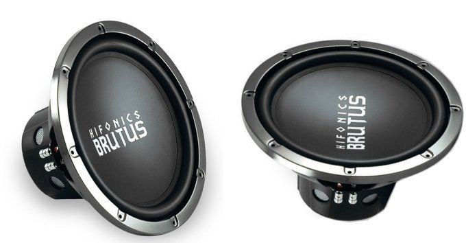 PAIR HIFONICS BRZ12D4 12 2400W Car Audio 2) Suwoofers  