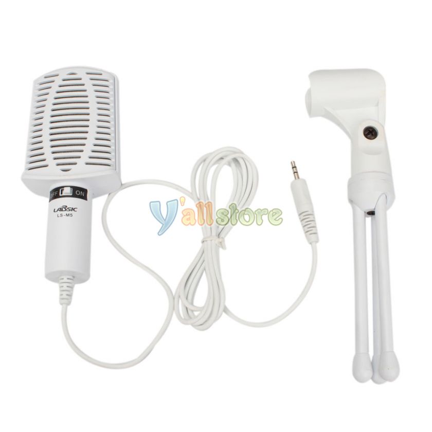 New US SL M5 Sound Microphone White High Quality  