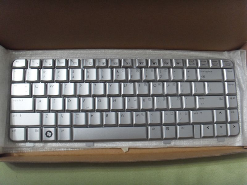 NEW HP DV4 DV4 1000 1100 1200 US Laptop Keyboard Silver  