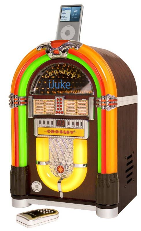   CR1702A iJuke Premier CD Jukebox    with Universal iPod Dock + More