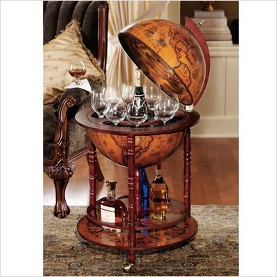 Design Toscano Sixteenth Century Italian Replica Globe Bar SJ45001 