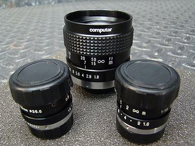 Panasonic GP CD40 CCD W/ Tamron & Computar Lenses  