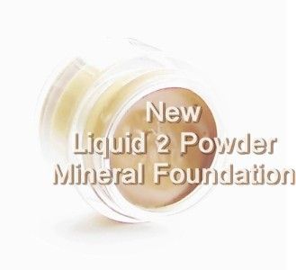TRIAL Liquid 2 Powder Water Proof Natural Mineral Foundation LIGHT 