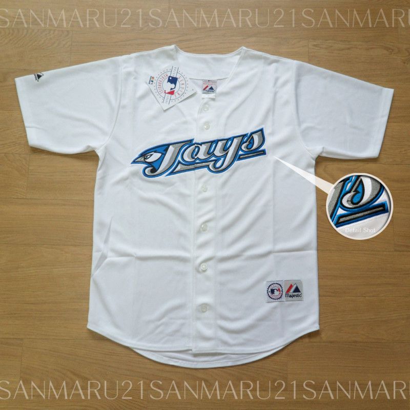 Toronto Blue Jays Majestic SEWN Mens jersey 2XL W NWT  