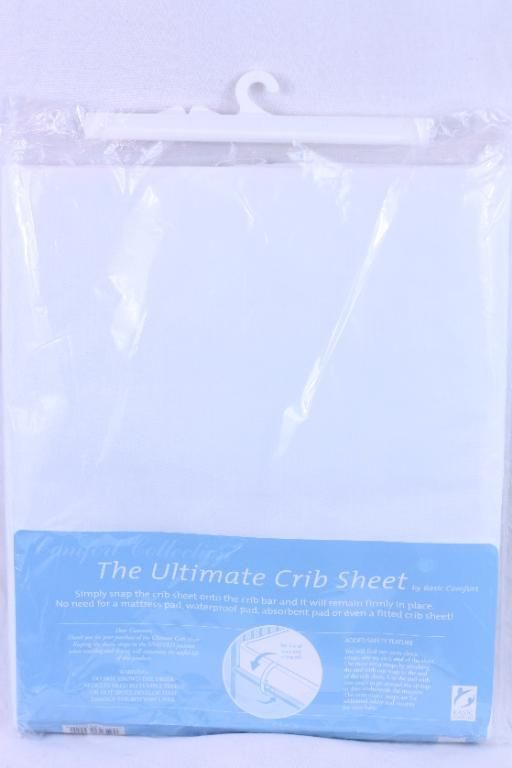   Comfort Ultimate Crib Sheet 4 PRODUCTS in 1 Mattress Pad/Waterproof++