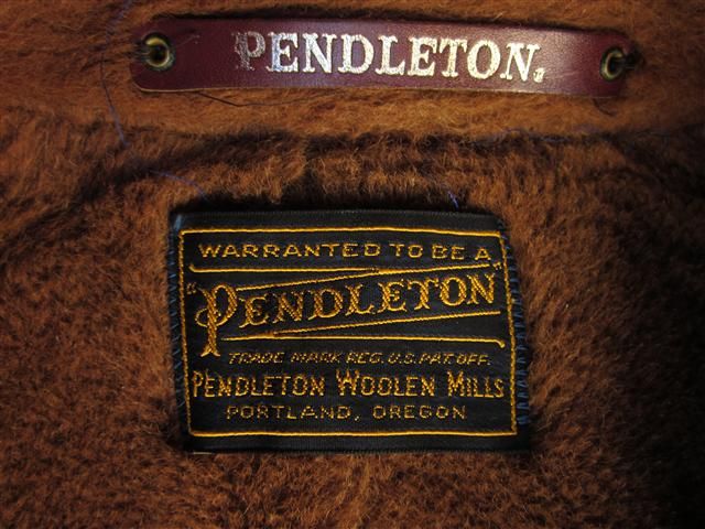 PENDLETON MENS VINTAGE Long Tan Heavy Camel Hair Coat Jacket M  