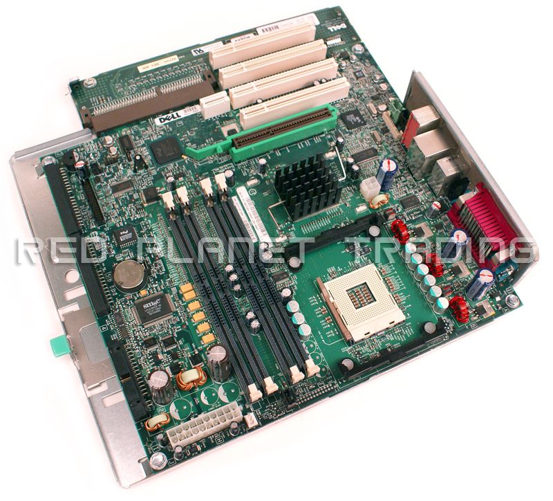 Dell Precision 340 Motherboard w/ Mounting Tray 6E580  