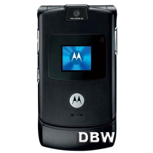 New Unlocked Motorola V3 Razor Razr Black ATT TMobile B  