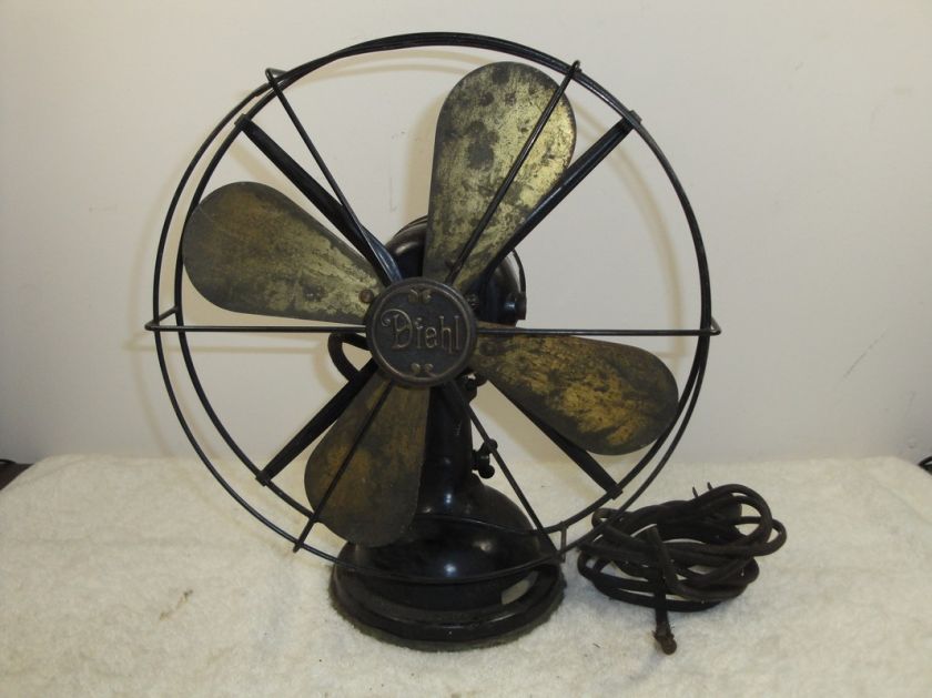 Diehl Vintage 10 3 Speed Oscillating Fan  