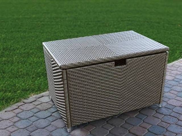 Tortuga Outdoor Patio Furniture SW MSB Stonewick Resin Wicker Storage 