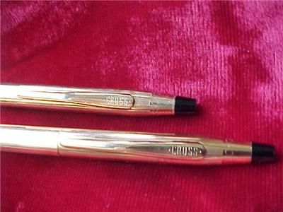 Vintage Cross Pen & Pencil Set  McDonald Douglas Logo  