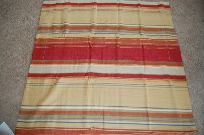 POTTERY BARN NAVAJO SERAPE RED STRIPE STANDARD PILLOW SHAM NEW  