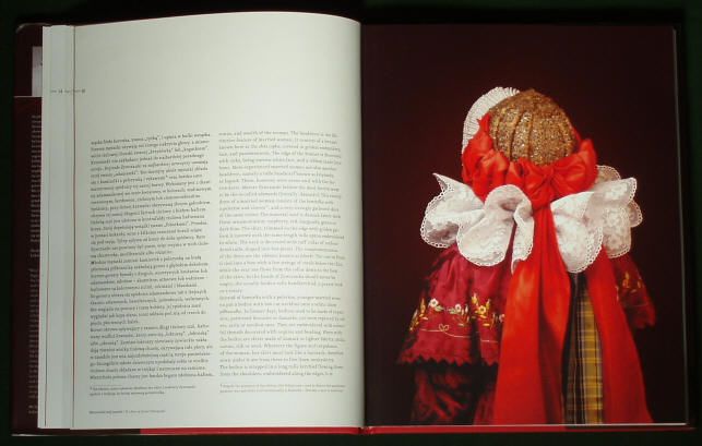 BOOK Polish Folk Costume historic Zywiec regional clothing fashion 