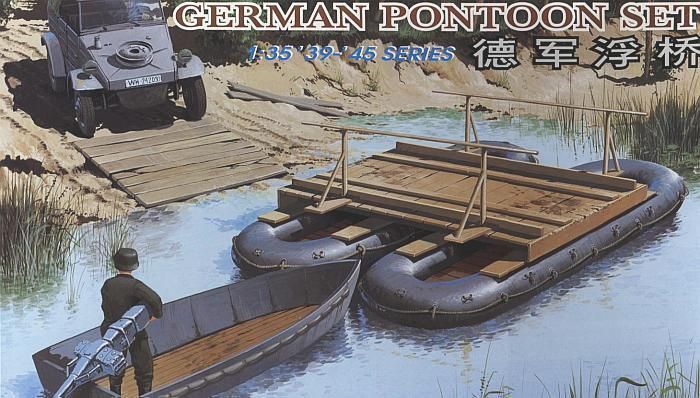 35 Dragon 39 45 Series #6135 German Pontoon Set  