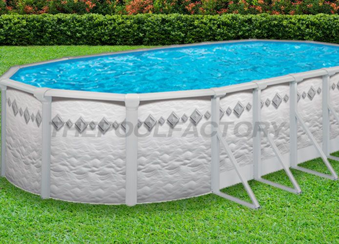    Oval Above Ground Swimming Pool Kit   20 Year Warranty  