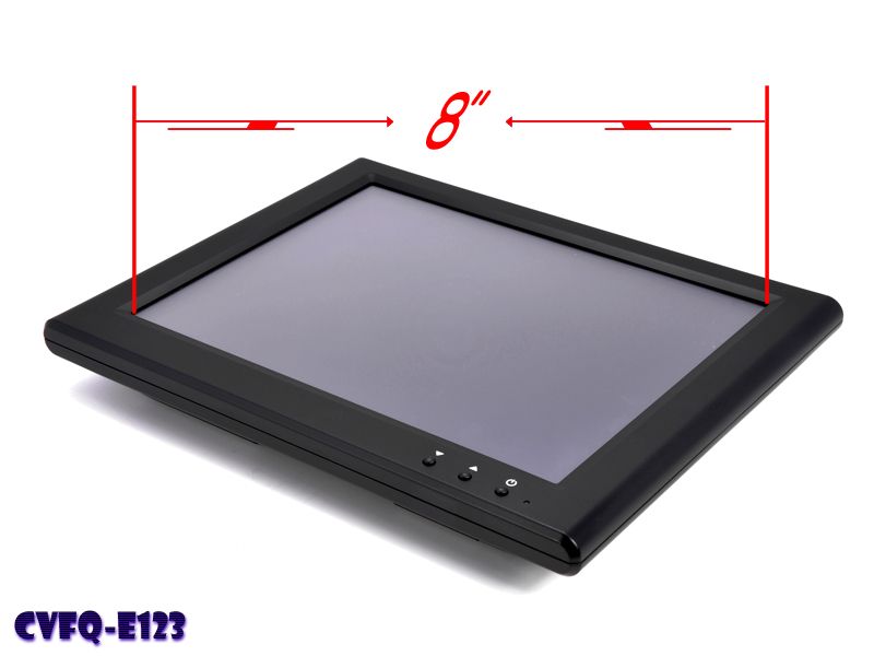 Portable 8 Inch Touchscreen USB Monitor   (PC, MAC)  