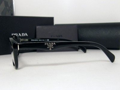 NEW AUTHENTIC PRADA EYEGLASSES VPR 16NV 1AB 1O1 PR 16N 679420414614 