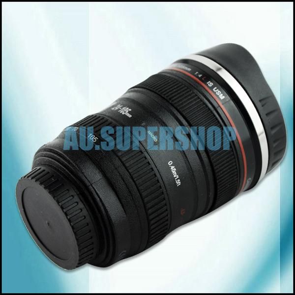 Camera Lens EF 24 105mm f/4L USM Water Coffee Cup Mug  