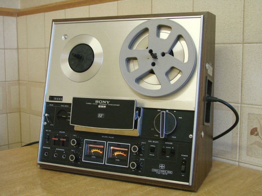 SONY TC 377 Stereo 3 Speed Reel to Reel Tape Recorder 4 Track Service 