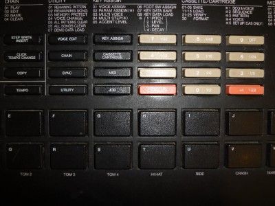 Yamaha RX 7 Digital Rhythm Programmer Drum Machine Excellent Condition 