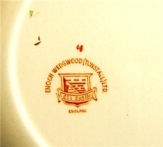 Enoch Wedgwood Tunstall Windermere China Dinner Plates Set of FOUR 9 3 