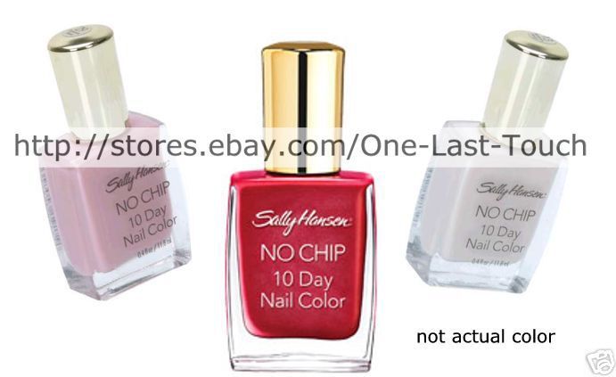 Sally Hansen NO CHIP Nail Polish #65 PERSISTENT PEONY  